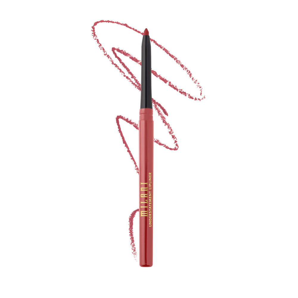 Milani lipliner front view showing Desert Rose color and smooth application benefit