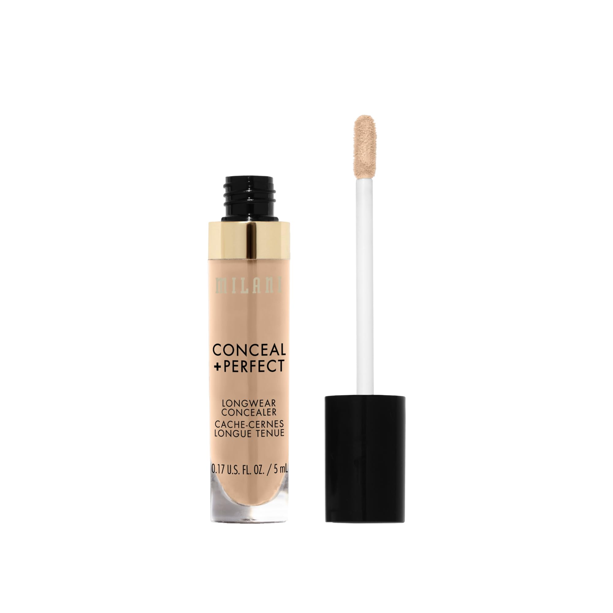 Milani doe-foot applicator close-up for precise targeted coverage
