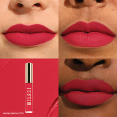 Milani wand close-up highlighting doe-foot applicator for precise, mess-free application