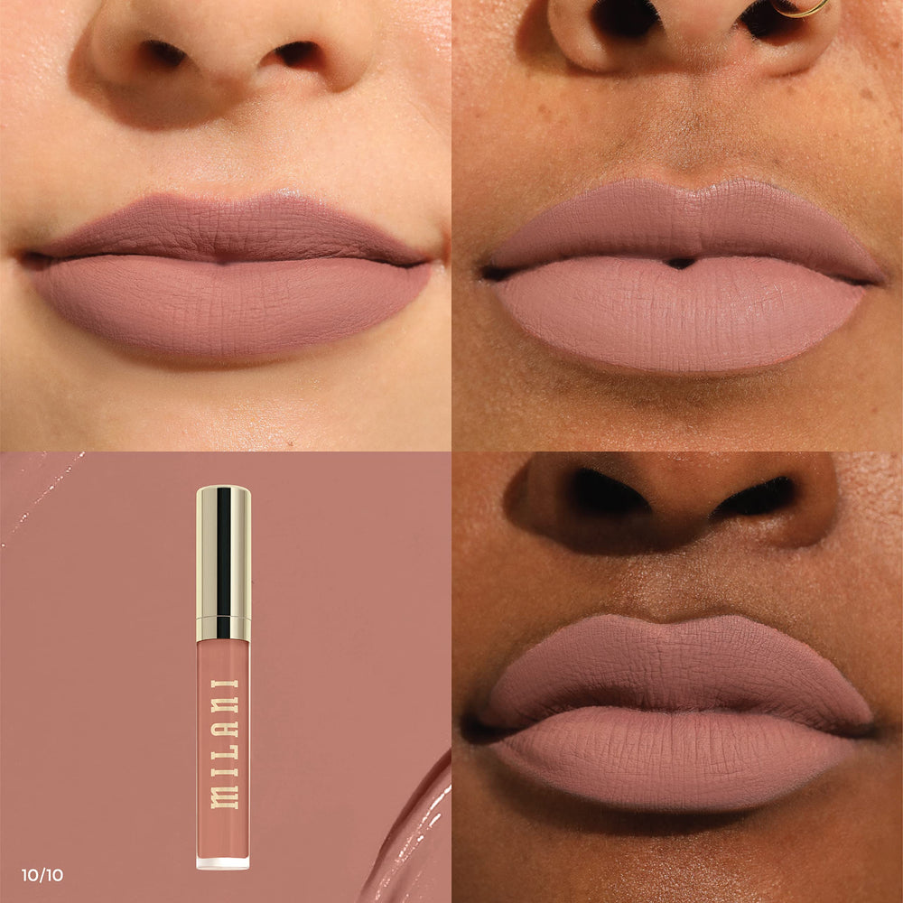 Milani doe-foot applicator tip with precise shape for neat, accurate lip application