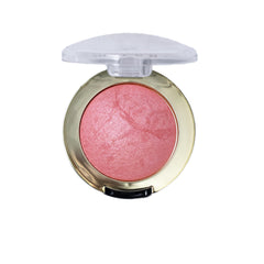 Milani Dolce Pink pan texture close-up highlighting baked finish for blendable application
