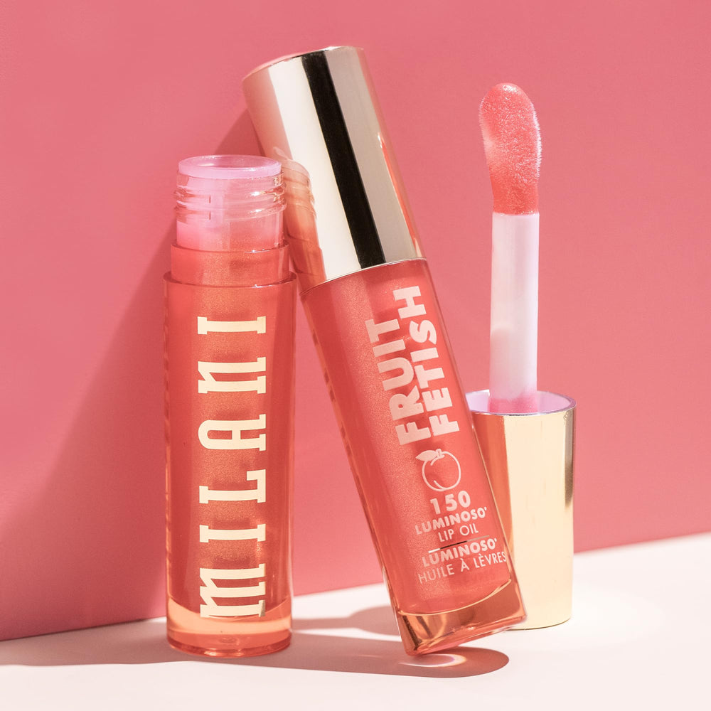 Milani Fruit Fetish doe-foot applicator demonstrating precise, even application benefit