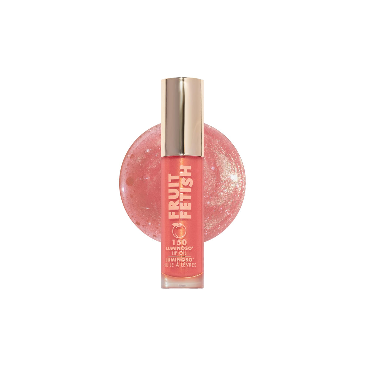 Milani Fruit Fetish front tube showing compact size and glossy finish benefit