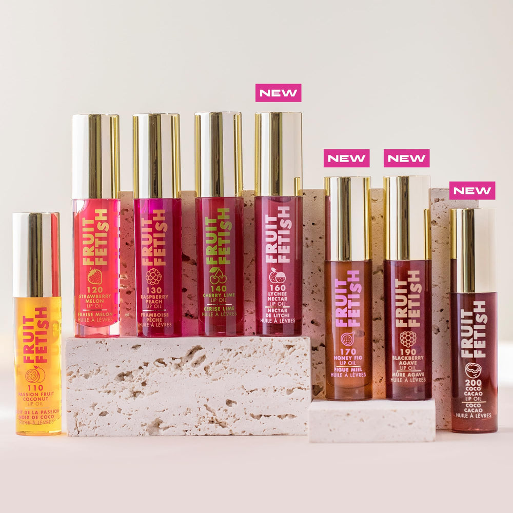 Milani next to coin for size comparison highlighting portable 0.14 oz tube
