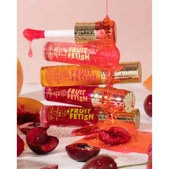 Milani texture close-up showing non-greasy glossy formula sheen