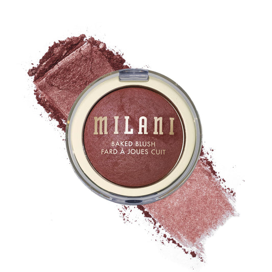 Milani Granita Glow compact front view showing sleek packaging and color payoff benefit