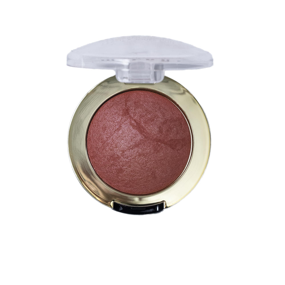 Close-up of Milani Granita Glow baked powder texture for smooth blendable finish