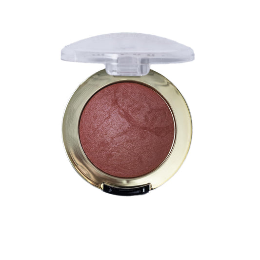 Close-up of Milani Granita Glow baked powder texture for smooth blendable finish