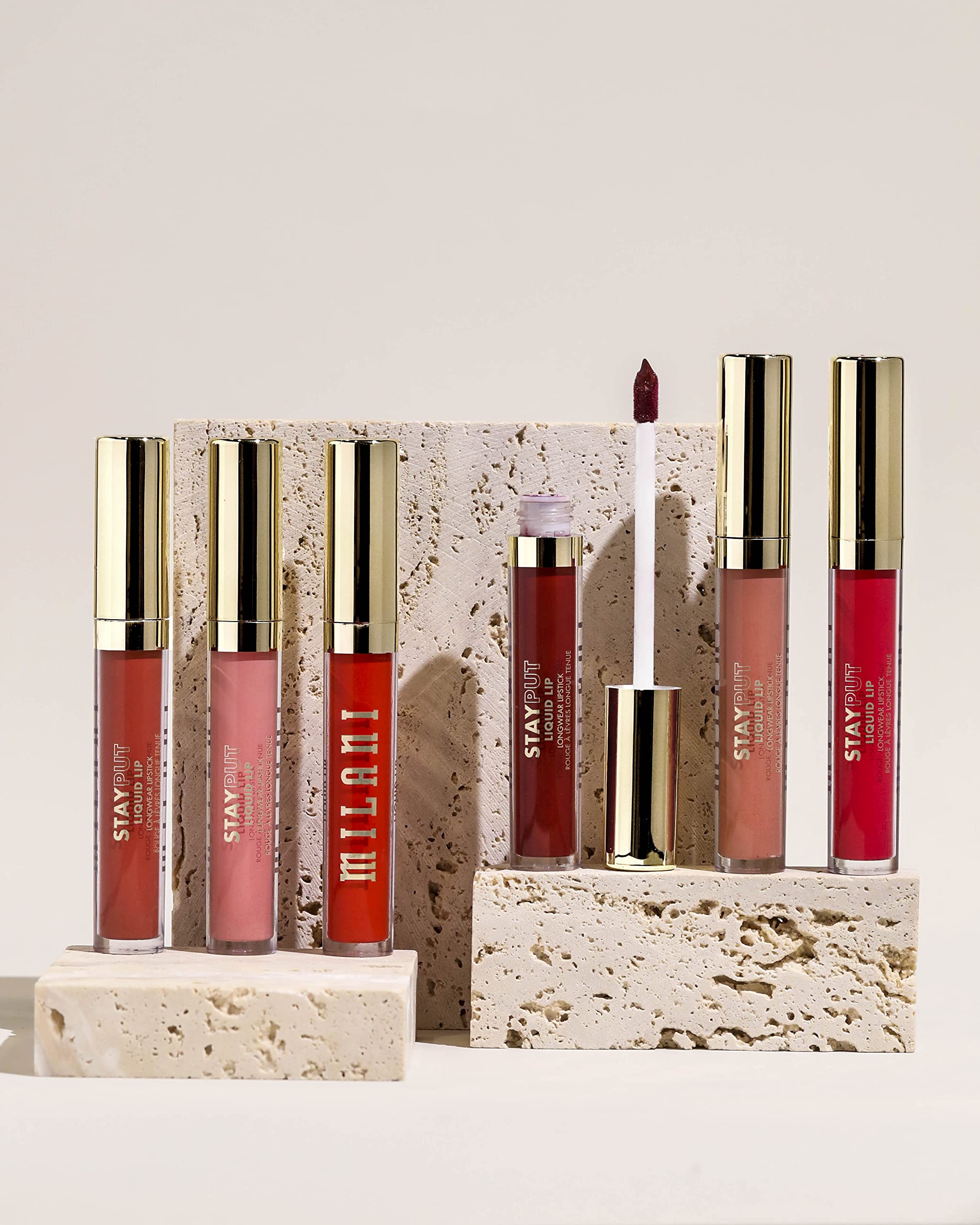 Milani texture close up highlighting creamy matte finish for comfortable wear