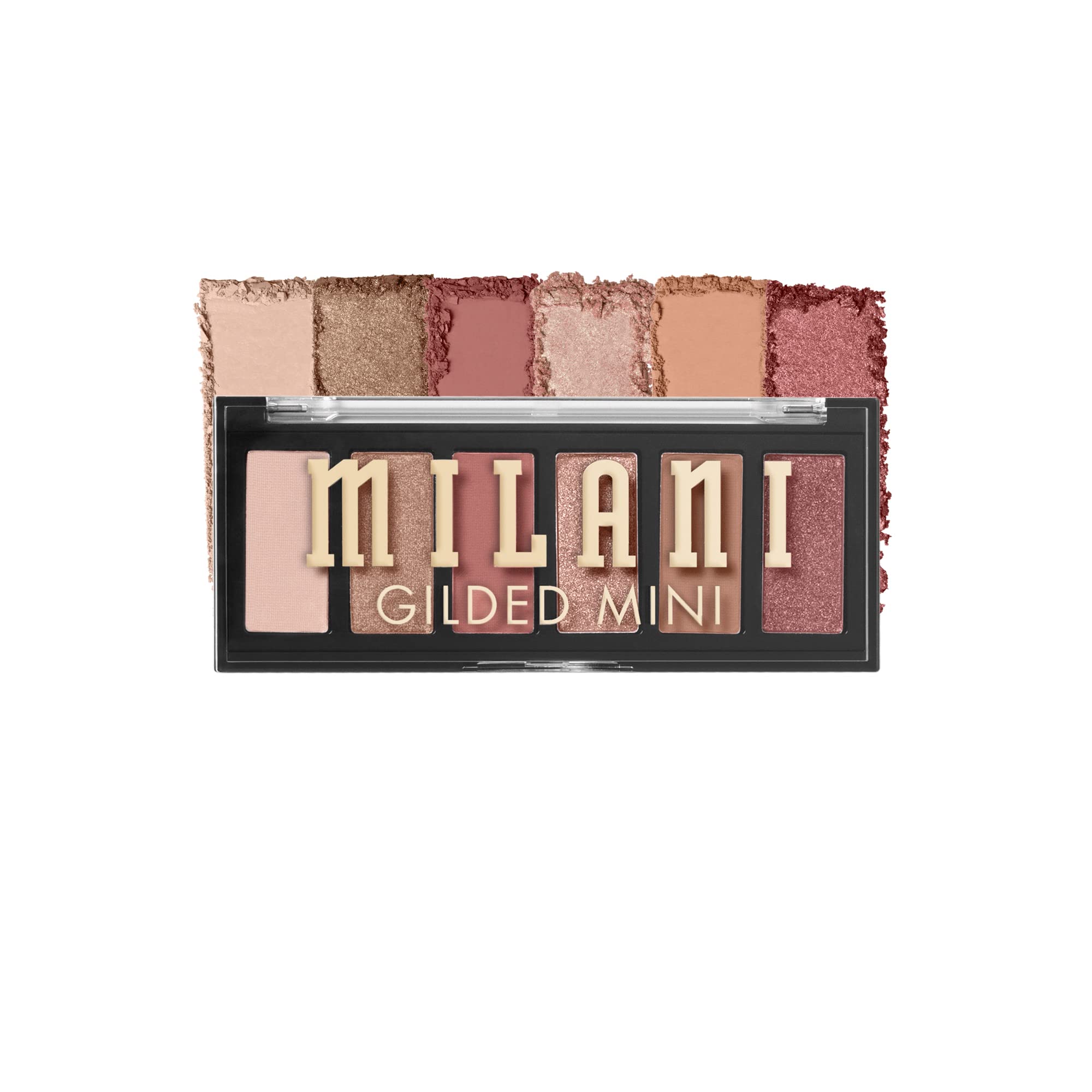 Milani front packaging of It's All Rosé palette showing palette cover and branding, easy portability