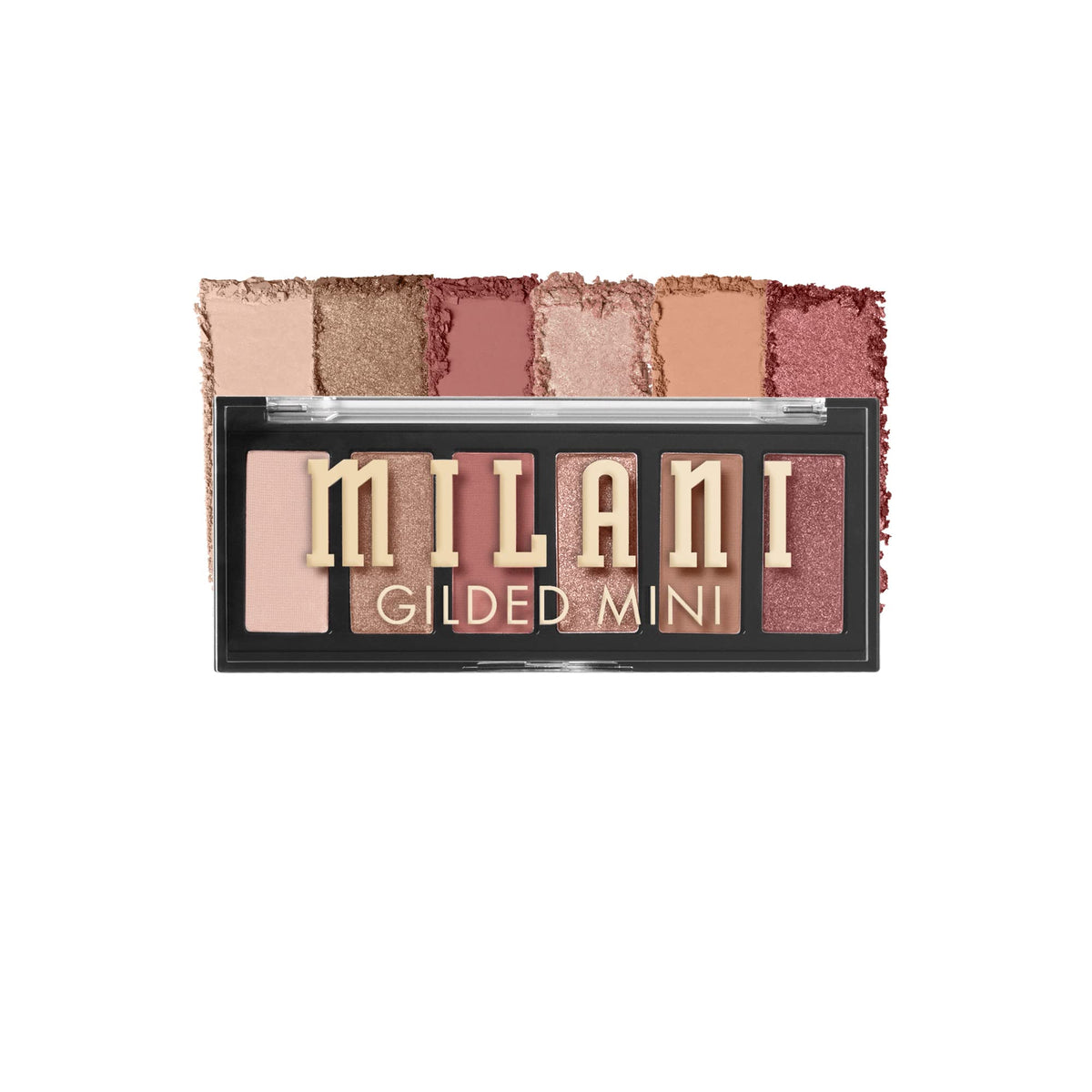 Milani front packaging of It's All Rosé palette showing palette cover and branding, easy portability