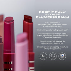 Milani wand applying 140 Moi for fuller-looking lips with smooth finish