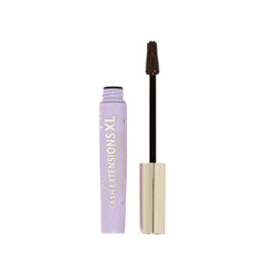 Milani mascara next to coin showing compact size and portability
