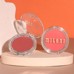 Milani packaging label detail showing product info and clean design