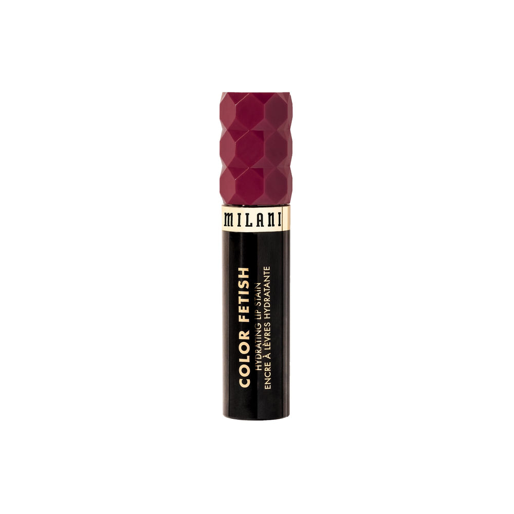 Side label of Milani packaging showing ingredients and cruelty-free promise