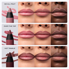Milani pencil tip close-up highlighting precise sharpenable point for accuracy