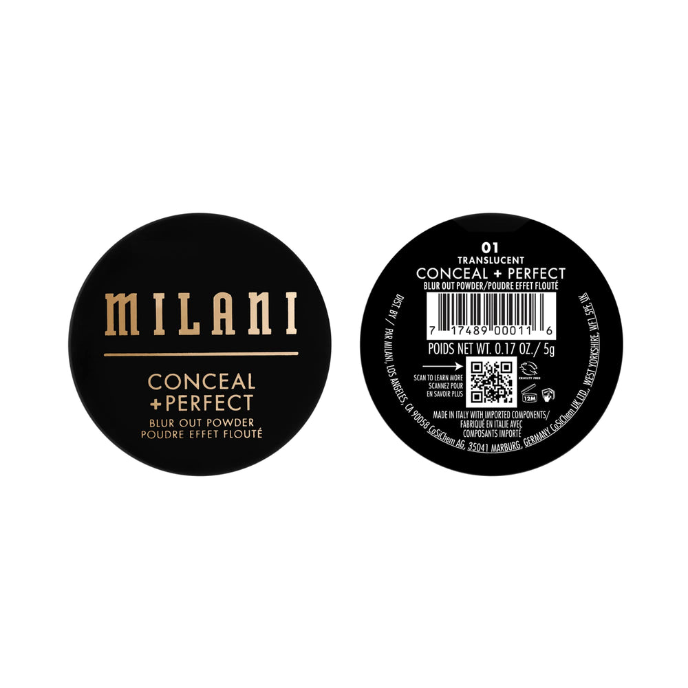 Milani PETA cruelty-free badge beside product, assures ethical, animal-friendly choice