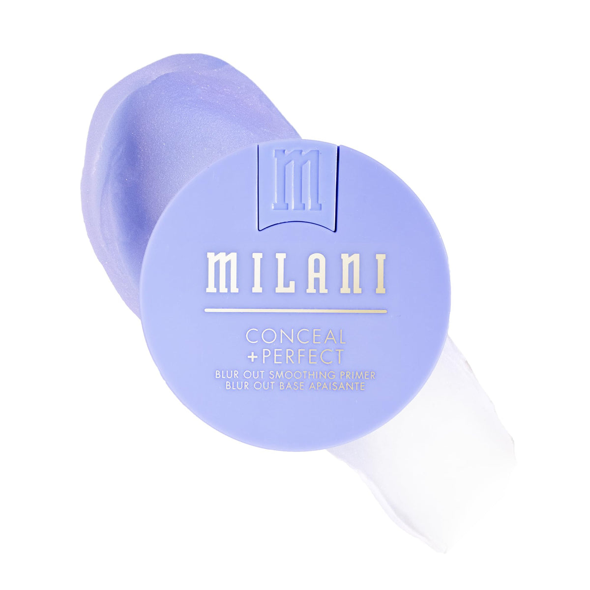 Milani primer front jar showing packaging and net weight benefit