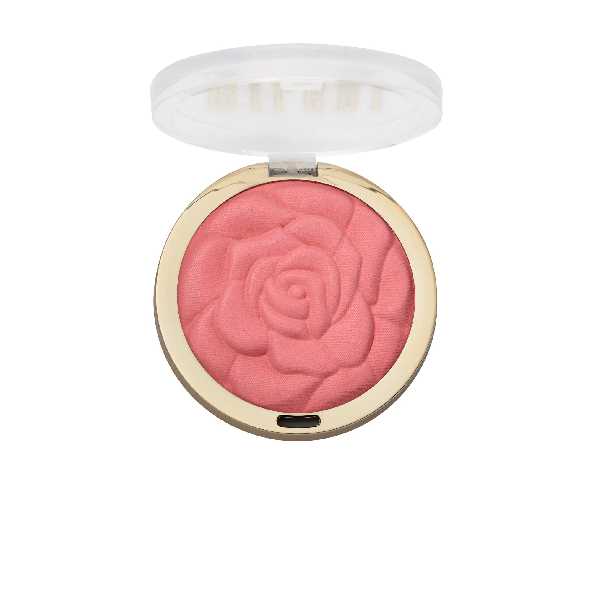 Milani close-up powder texture, demonstrating smooth blendability