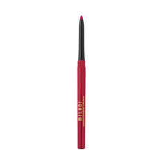 Milani Sassy Cherry beside coin for size comparison and travel-friendly benefit