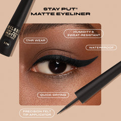Milani precision felt tip close-up for accurate lines and easy control