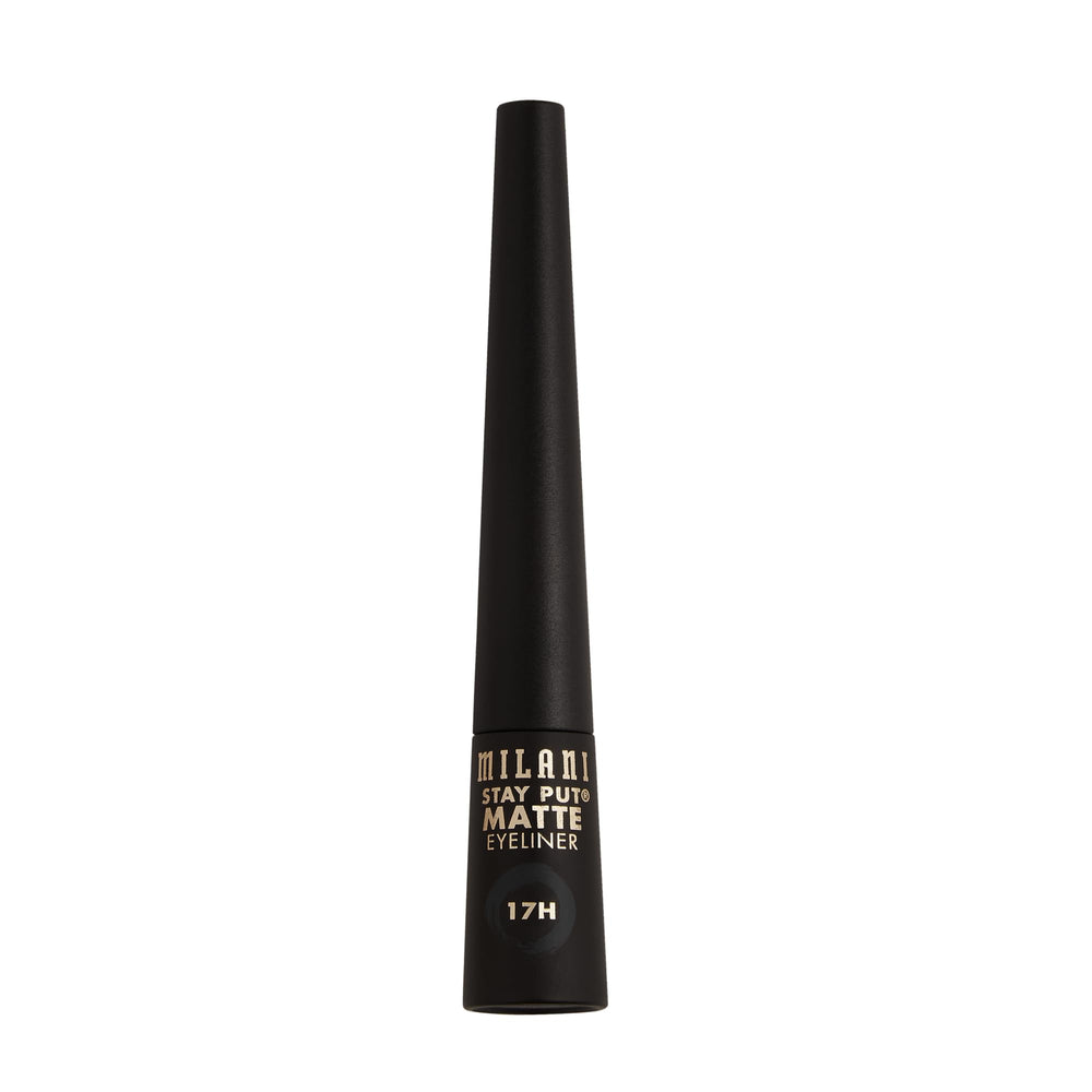 Milani liner beside coin for size comparison and travel-friendly convenience