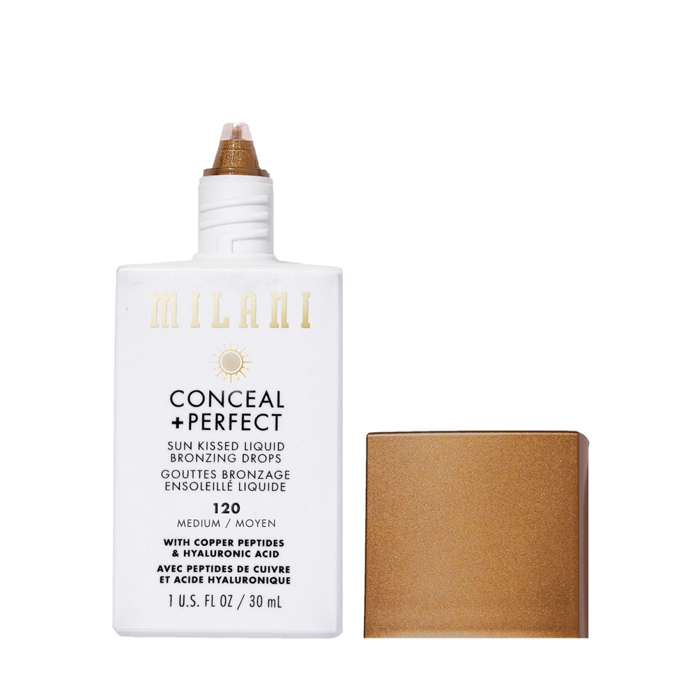 Milani dropper nozzle detail highlighting precise application and controlled dispensing benefit