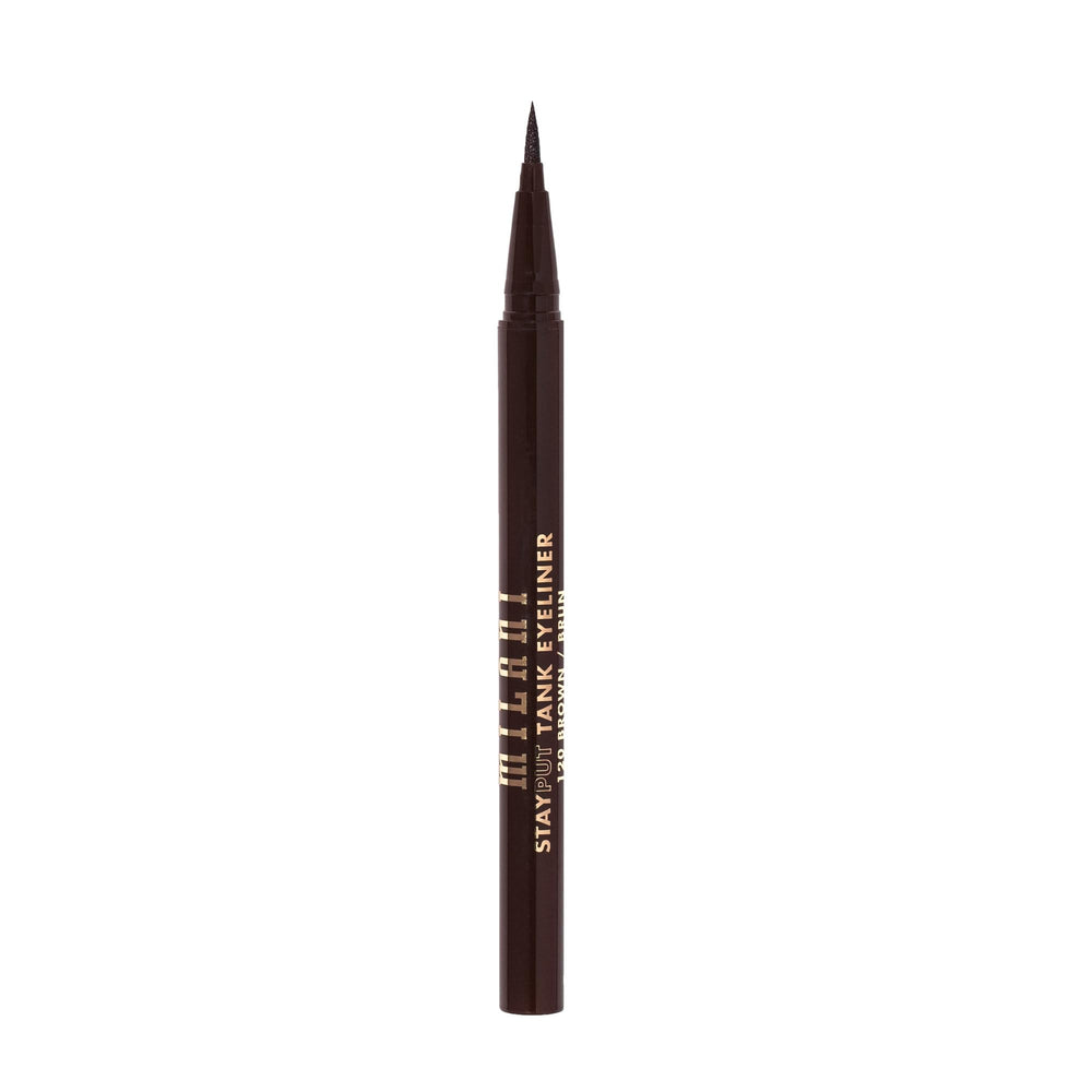 Milani The Tank beside makeup remover showing gentle removal without tugging