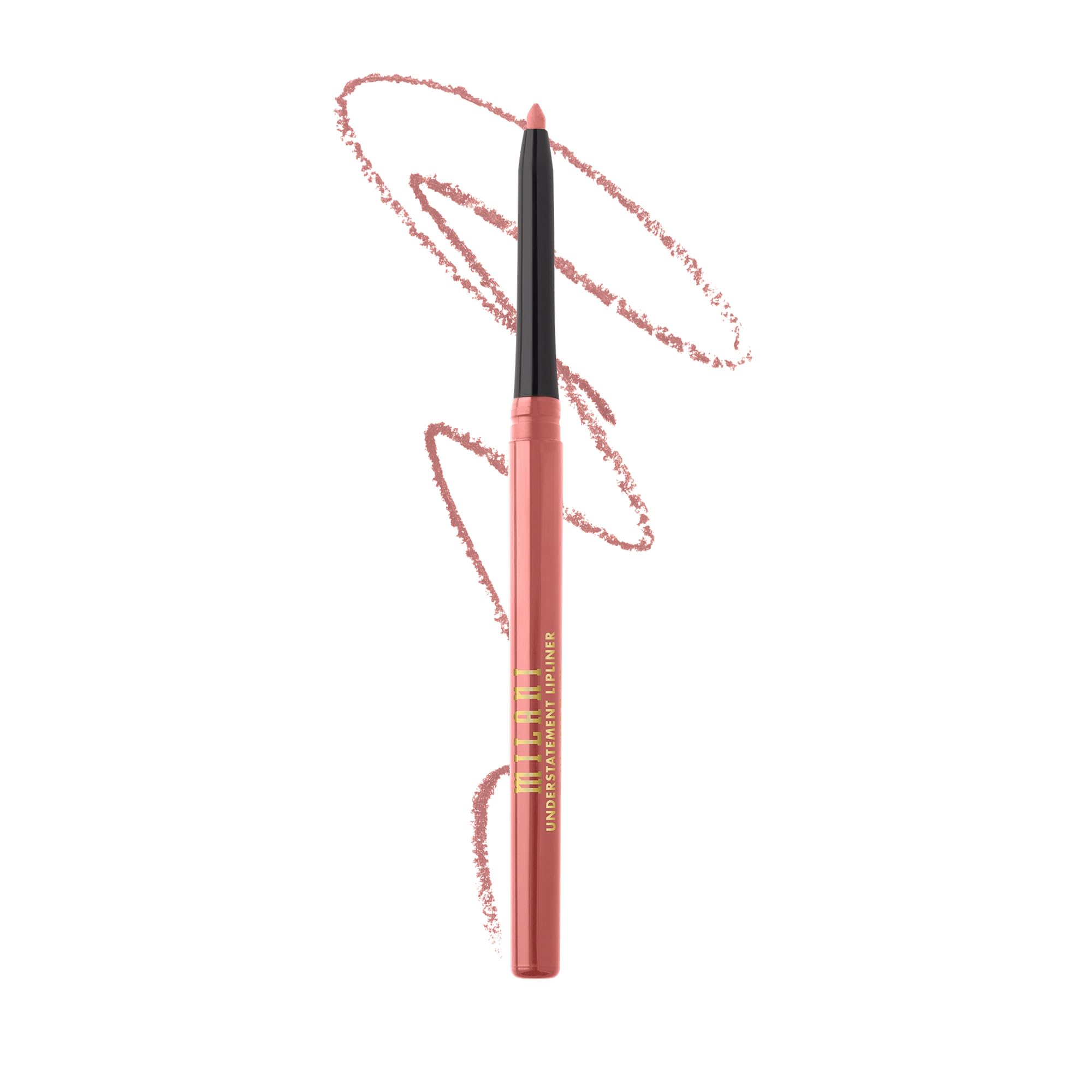 Milani lipliner front packaging showing French Rose shade and brand benefits