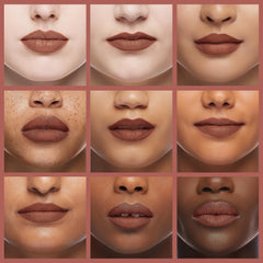 Milani lipliner applied on lips demonstrating clean edges and long-lasting hold
