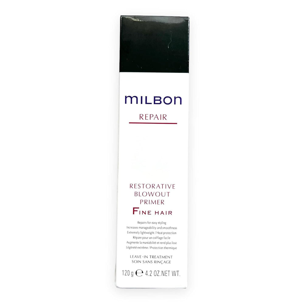 Milbon primer applied to palm for easy distribution benefit