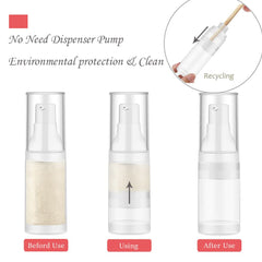 MILD EAST bottle inside toiletry pouch displaying travel-ready organization benefit