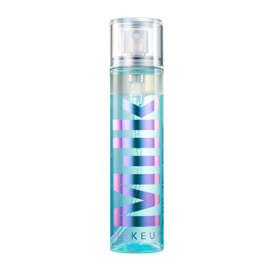 Milk Makeup bottle front packaging showing size and branding, highlights travel-ready convenience