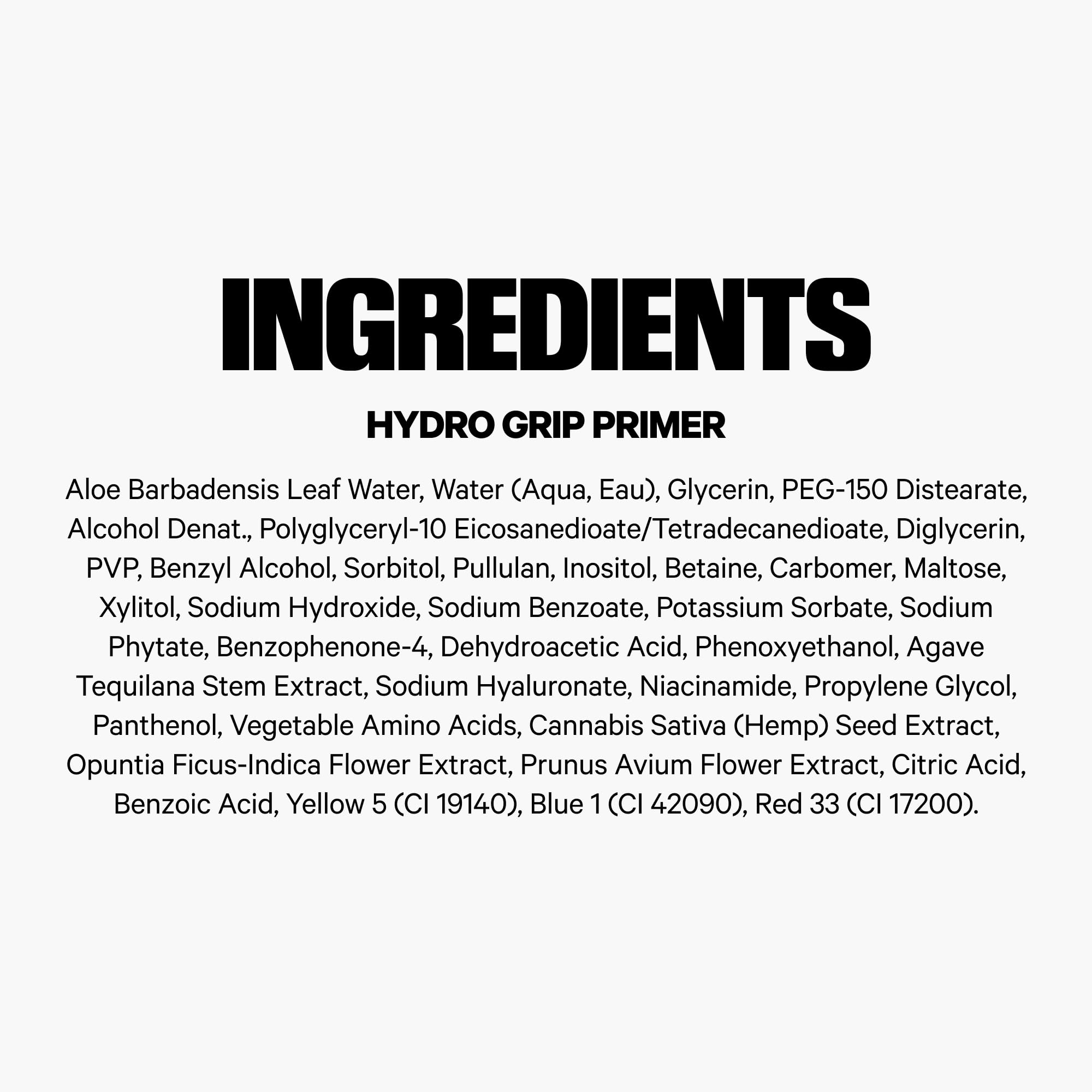Milk Makeup label close-up emphasizing clean, vegan formula benefit
