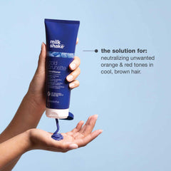 milk_shake open cap showing conditioner texture and easy-dispense benefit