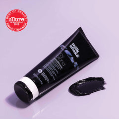 milk_shake styled icy blonde hair showcasing glossy cool-toned finish benefit