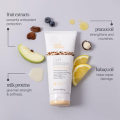 milk_shake being applied to damp hair demonstrating easier curl definition