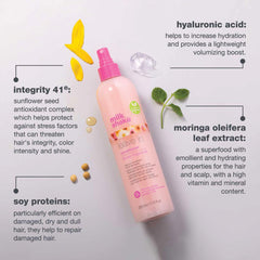 milk_shake droplet on hand showing smooth texture and easy spreadability