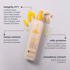 milk_shake creamy texture on hand illustrating lightweight hydration benefit