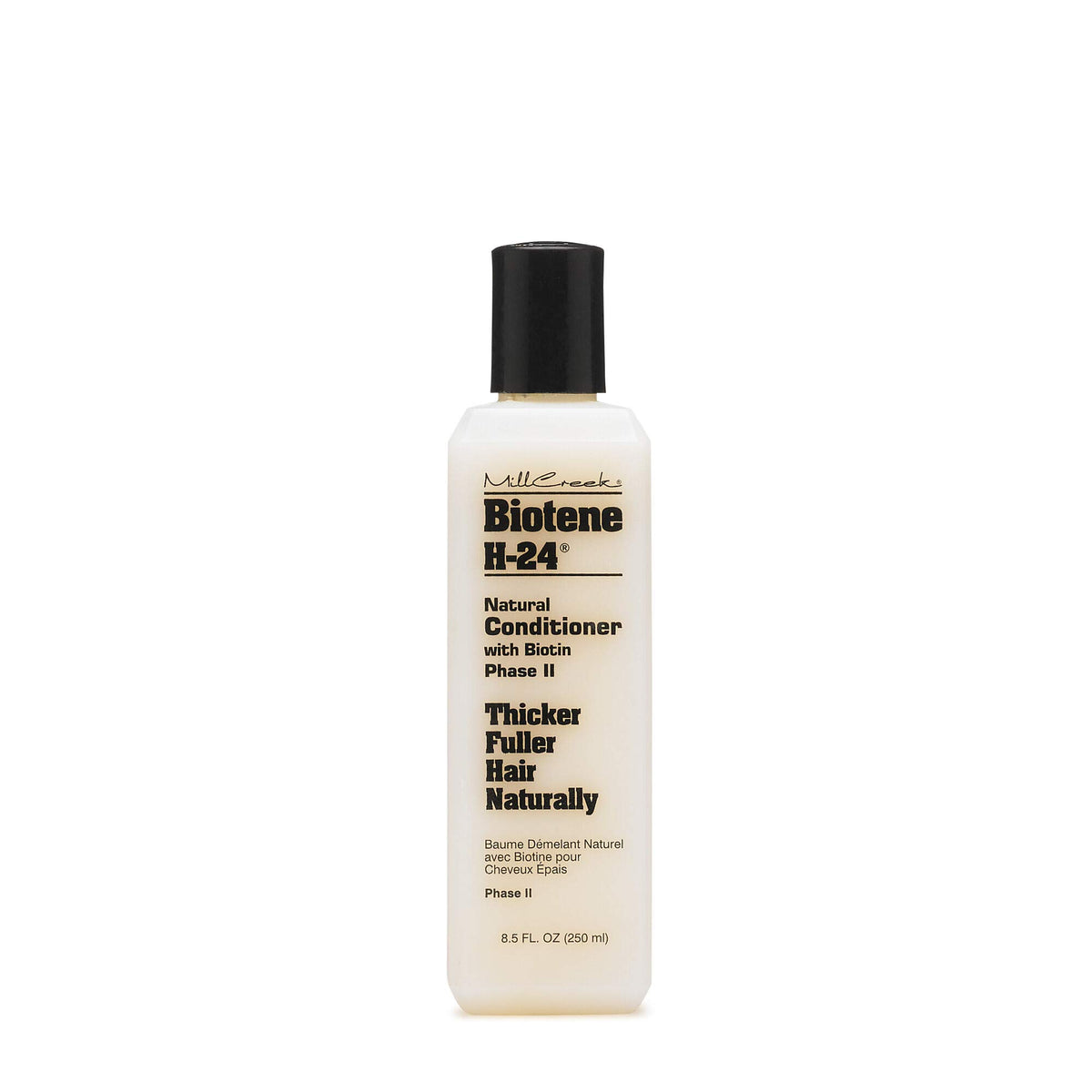 Mill Creek Biotene H24 front packaging showing bottle and label benefits