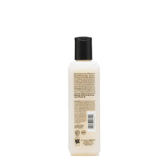 Mill Creek Biotene H24 applied to wet hair in shower demonstrating easier detangling