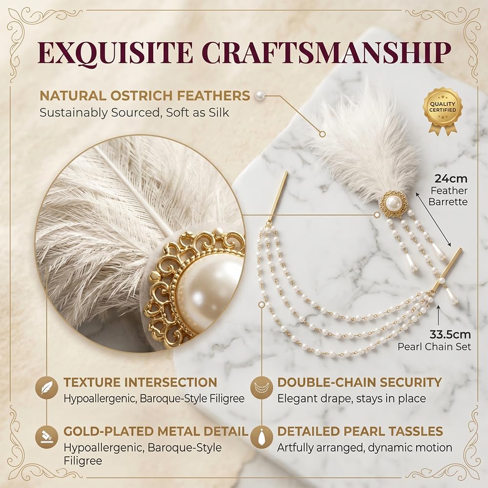 Milovgvset layered faux pearl tassel detail highlighting elegant drape