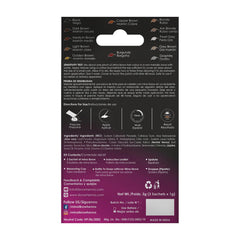 MinaiBrow light brown paste texture demonstrating easy spreadability and even coverage