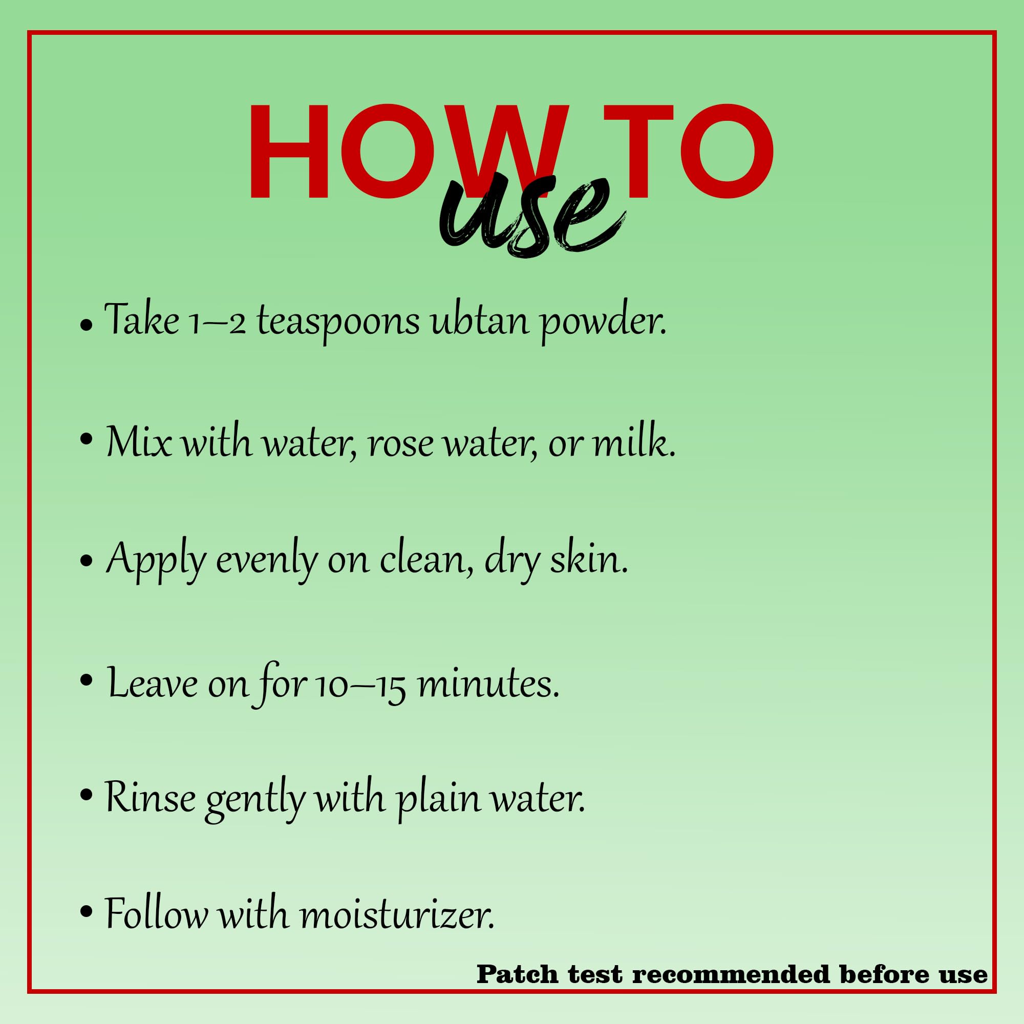 minature applying ubtan face mask showing gentle coverage and ritual care benefit