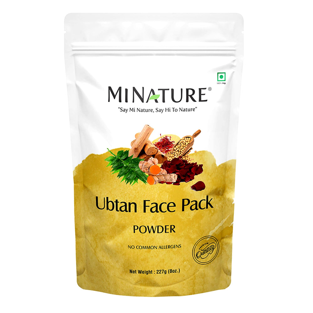 minature pouch front view showing resealable 227g pack and ingredient list benefits