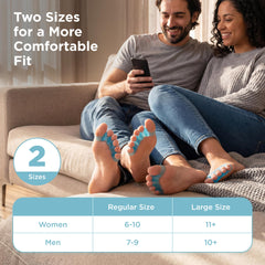 Mind Bodhi size comparison with ruler showing large fit for bigger feet