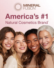 Mineral Fusion on bathroom counter in lifestyle scene for everyday use