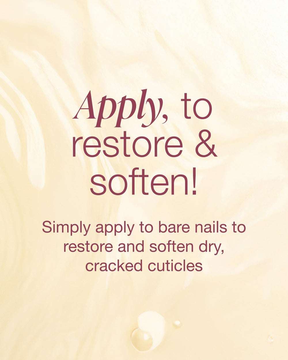 Mineral Fusion side-by-side nails before and after treatment showing improved cuticle softness and appearance