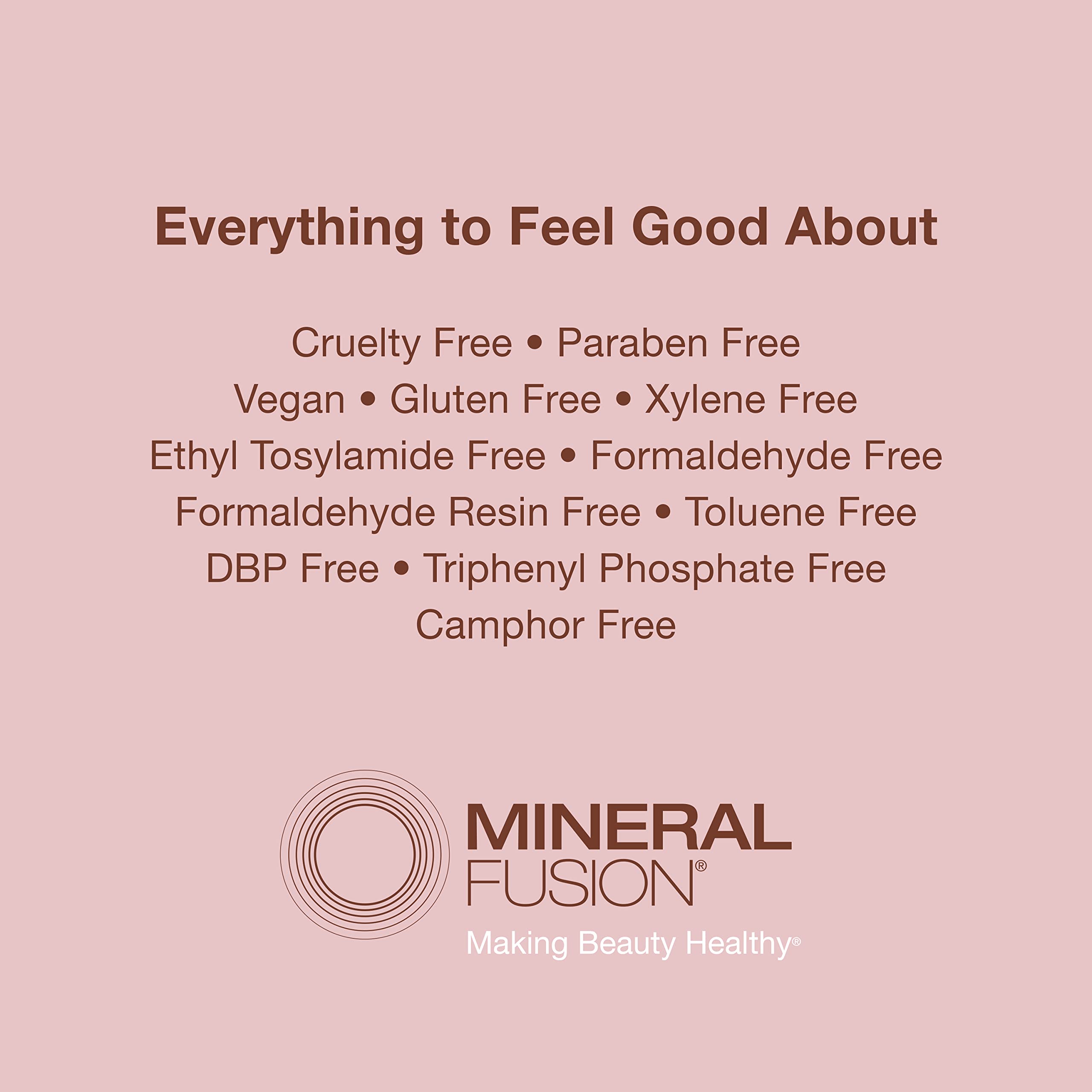 Mineral Fusion packaging ingredients list showing transparency for ingredient awareness benefit