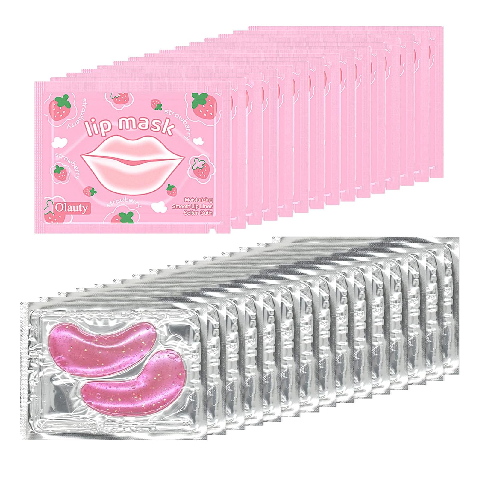 Minfei front packaging showing the 30-piece collagen mask set and value